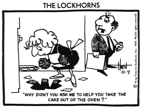 The Lockhorns, by Bill Hoest