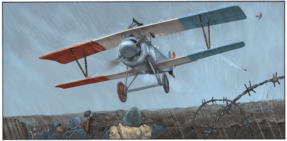 Le Pilote à l'Edelweiss by Romain Hugault