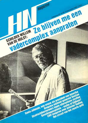 Willem van de Hulst on the cover of HN Magazine