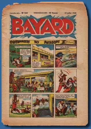Bayard page by Gaston Jacquement, 1949