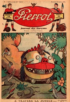 cover for Pierrot, by Marcel Jeanjean (1930)