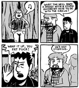 comic art by K. Thor Jensen