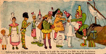 Le Voyage de Polichinelle, by Job