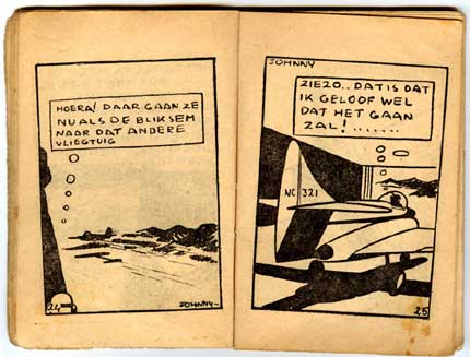 Mysterie der verdwenen vliegtuigen, by Johnny (1947)