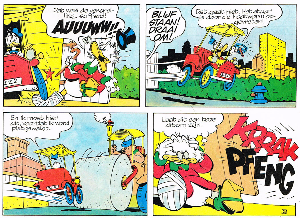 Donald Duck, by Mark de Jonge