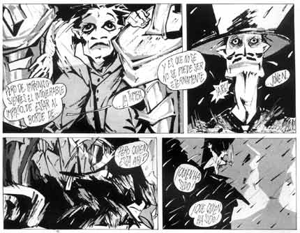 comic art by Ana Juan 1984