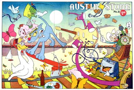 Cover for Austin Stone #2, by Guy Juke 1976