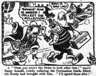 Alfie the Air Tramp Coronation special, by John Jukes 1937