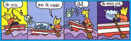 comic from Maan Roos Vis by Jan Jutte