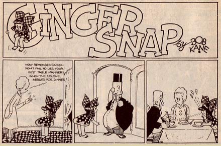 Ginger Snap, by Bob Kane
