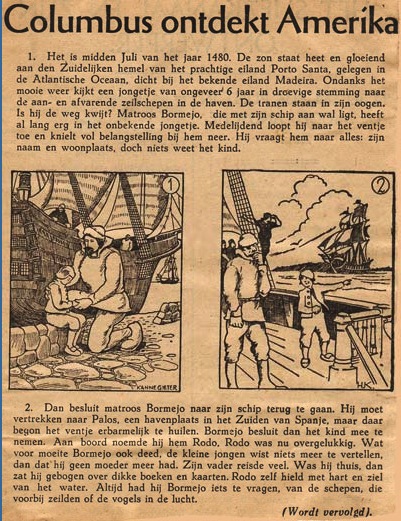 Columbus, by Henricus Kannegieter (1936)