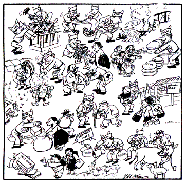 comic art by Kim Yong-hwan