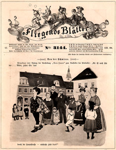 Fliegende Blätter cover by Eugen Kirchner