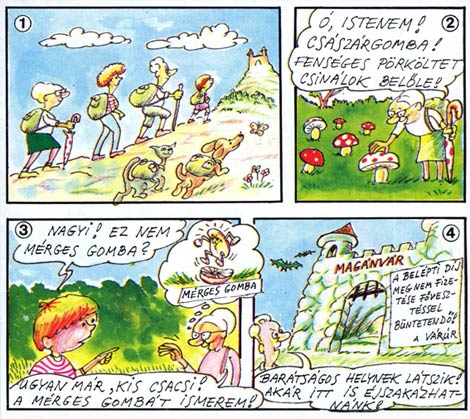 Nagyék, drawn by Béla Rák