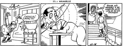 Aron Semmi, drawn by Attila Fazekas