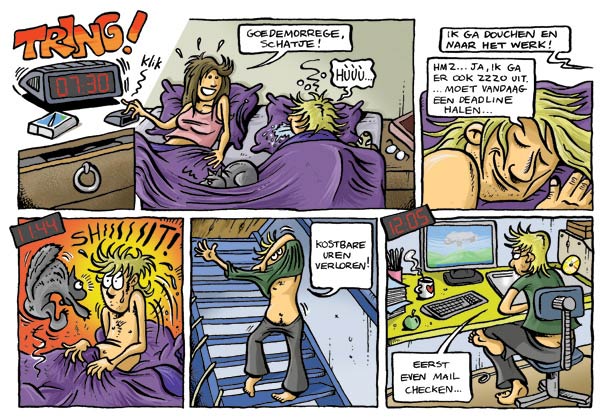 Stripdagboek, by Menno Kooistra (Myx, 2006)