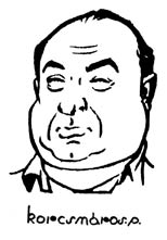 Pal Korcsmaros self-portrait