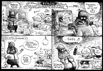 comic art by Kati Kovàcs