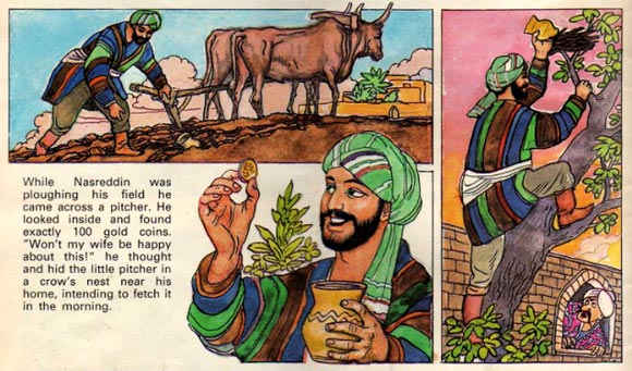 The adventuers of Nasreddin by Sergei Kravchenko