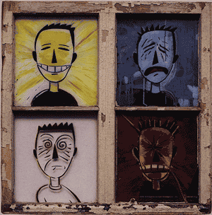 comic artwork by Peter Kuper