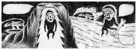 Smoking eyebrow by Chiu Kwong-man