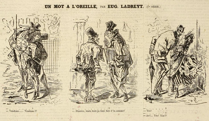 Comic story from L'Eclipse by Eugene Ladreyt