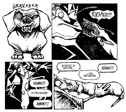 Punch and Judy, by Darron Laessig