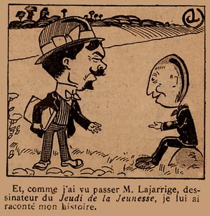 from le Jeudi de la Jeunesse, by Lajarrige (1905)