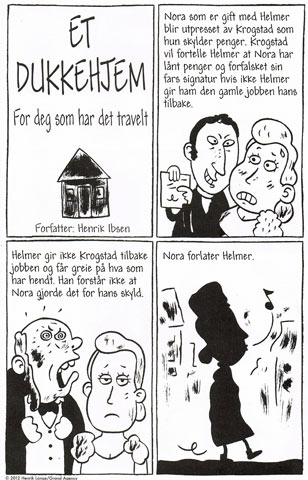 Et Dukkehjem by Henrik Lange