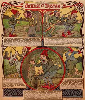 Joyeuse et Tristan, by Albert Lanmour