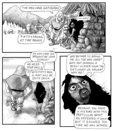 Death of Black Mane by Michael Lariccia