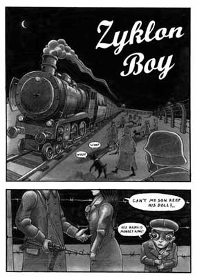 Zyklon Boy, by Knut Larsson (for Stripburger)