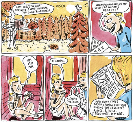 Comic art by Jarno Latva-Nikkola