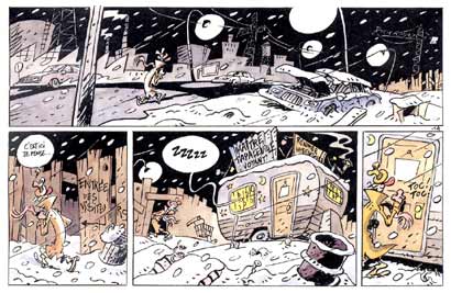 Comic by Le Borgne (Spirou, 2001)