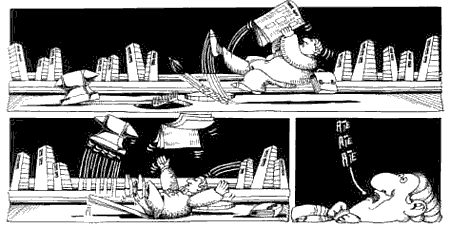 comic art by Patrice Leconte