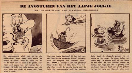 De Avonturen van het Aapje Joekie, by Kees van Lent (1959)