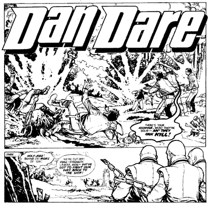 Dan Dare, by Brian Lewis