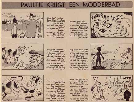 from Margriet Winterboek 1948, by Joop Löbler