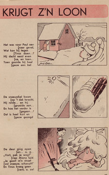 from Margriet Winterboek 1948, by Joop Löbler