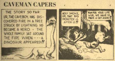 Caveman Capers, by Dick Loederer