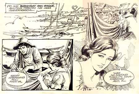 comic art by Jun Lofamia