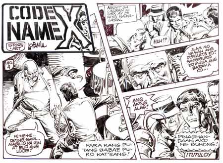 comic art by Jun Lofamia
