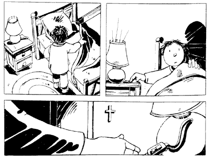 comic art by Jean-Luc Loyer