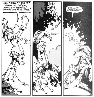 Weasels in Quack!, by Ken Macklin