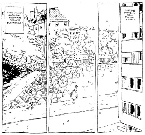 Comic art by Timo Makela