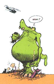 Grokon le Monstre, by Mario Malouin