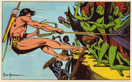 Tarzan, by Russ Manning