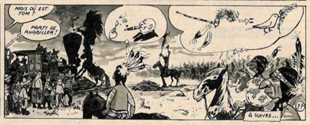 Bing et Tom dans Le Cheval de Fer