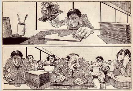 comic art by Cecco Mariniello (Il Mago, 1978)