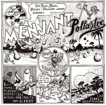 comic art by Mariscal (1974)